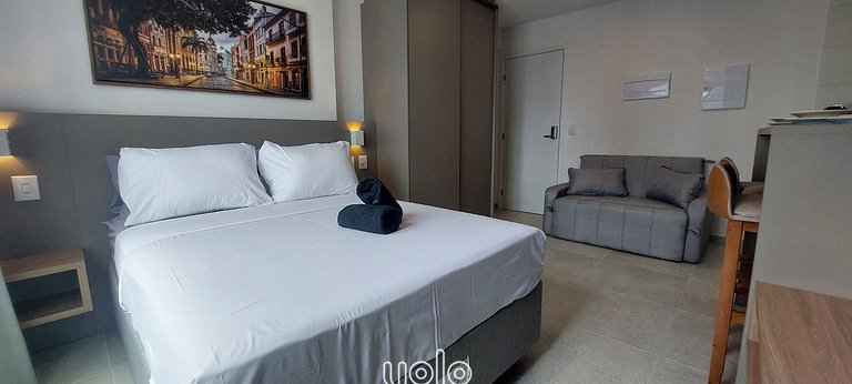 Studio no Allure Residence em Boa Viagem Recife