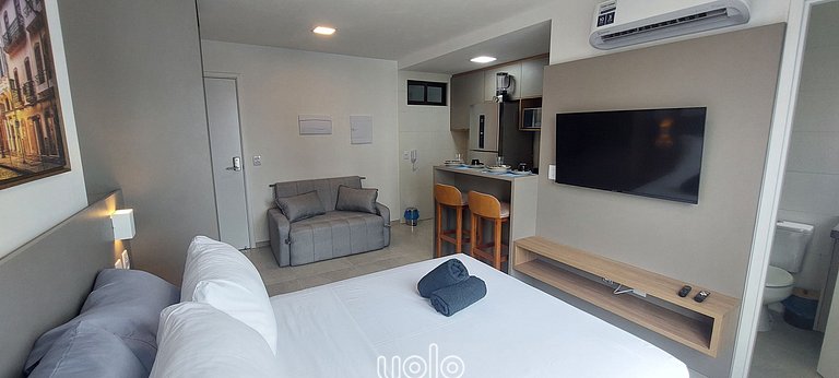 Studio no Allure Residence em Boa Viagem Recife