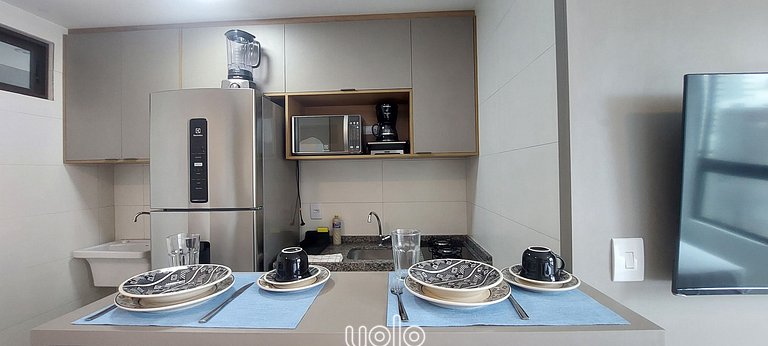Studio no Allure Residence em Boa Viagem Recife