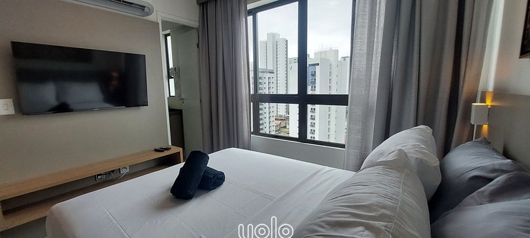 Studio no Allure Residence em Boa Viagem Recife