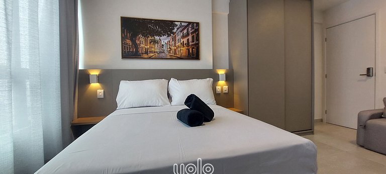 Studio no Allure Residence em Boa Viagem Recife