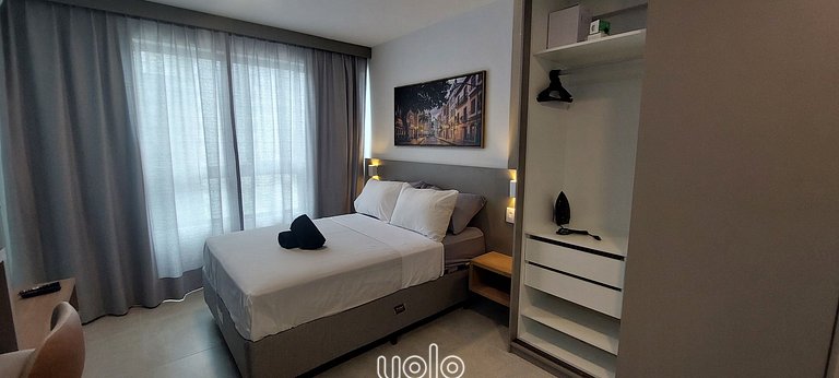 Studio no Allure Residence em Boa Viagem Recife