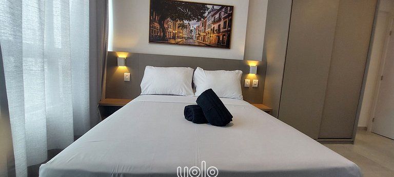 Studio no Allure Residence em Boa Viagem Recife