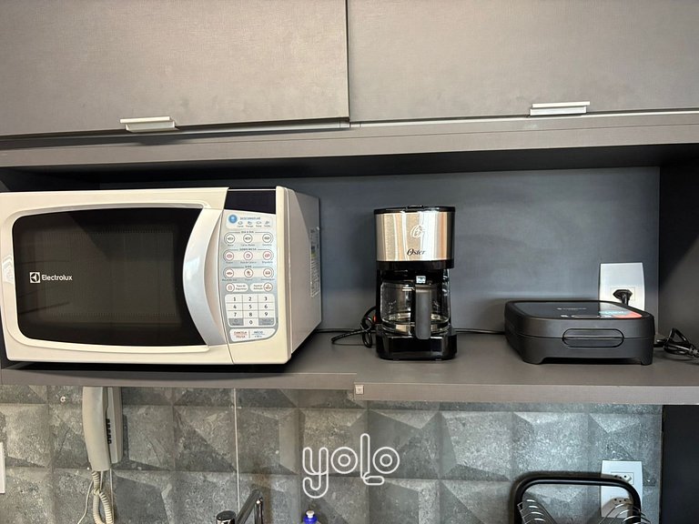 Flat 1 quarto - Beach Class Residence por Yolo #16