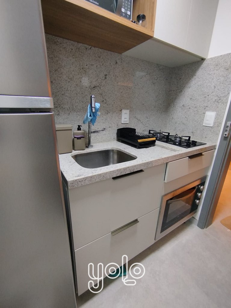 Flat com varanda - Mar de Campas - Tamandaré