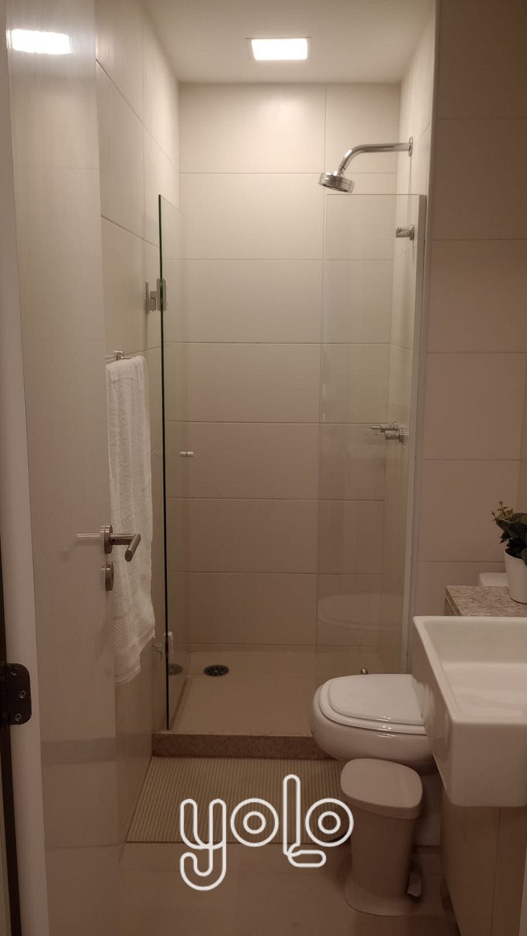 Flat 01 quarto no Parque Shopping em Recife #402