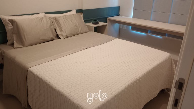 Flat 01 quarto no Parque Shopping em Recife #402