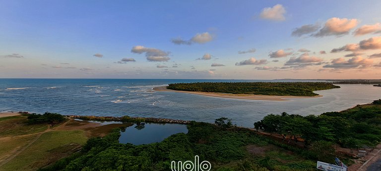 Flat com Vista Incrível no Marinas da Barra