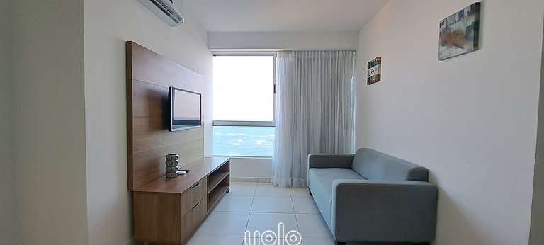 Flat com Vista Incrível no Marinas da Barra