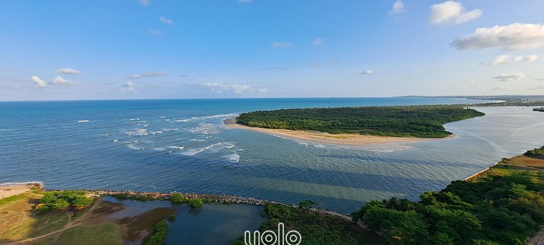 Flat com Vista Incrível no Marinas da Barra