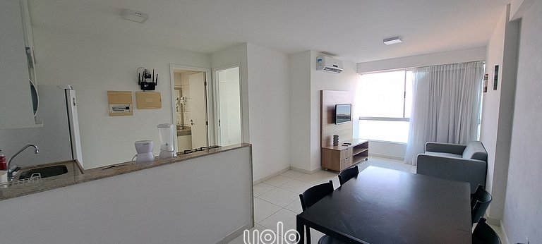 Flat com Vista Incrível no Marinas da Barra