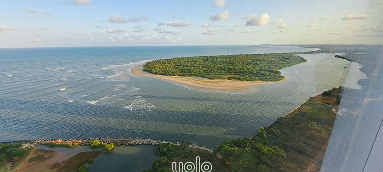 Flat com Vista Incrível no Marinas da Barra