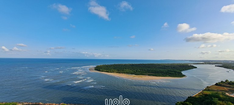 Flat com Vista Incrível no Marinas da Barra
