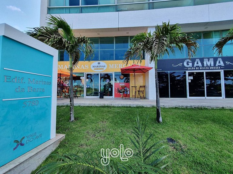 Marinas da Barra - Flat frente mar #2303