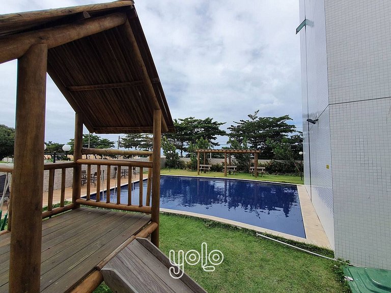 Flat com Vista Incrível no Marinas da Barra