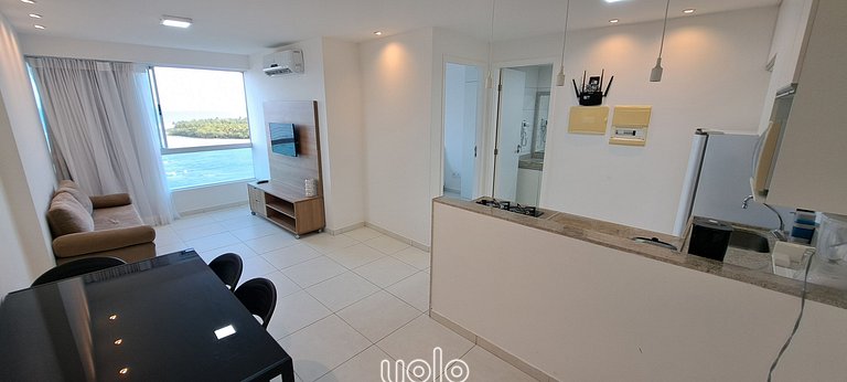Flat com Vista Privilegiada no Marinas da Barra