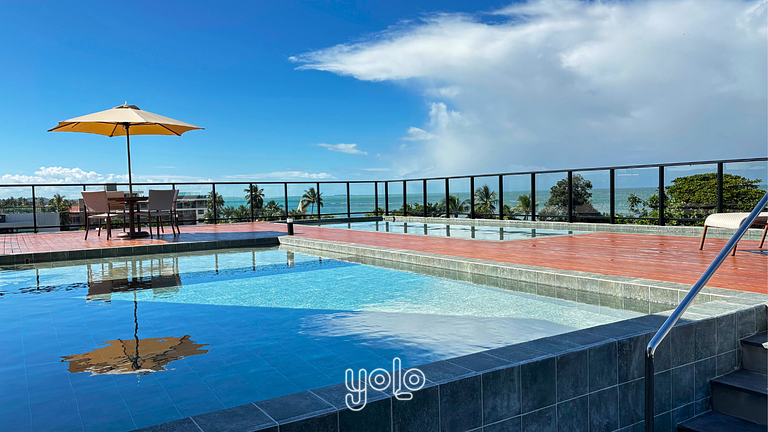 Flat com varanda - Mar de Campas - Tamandaré