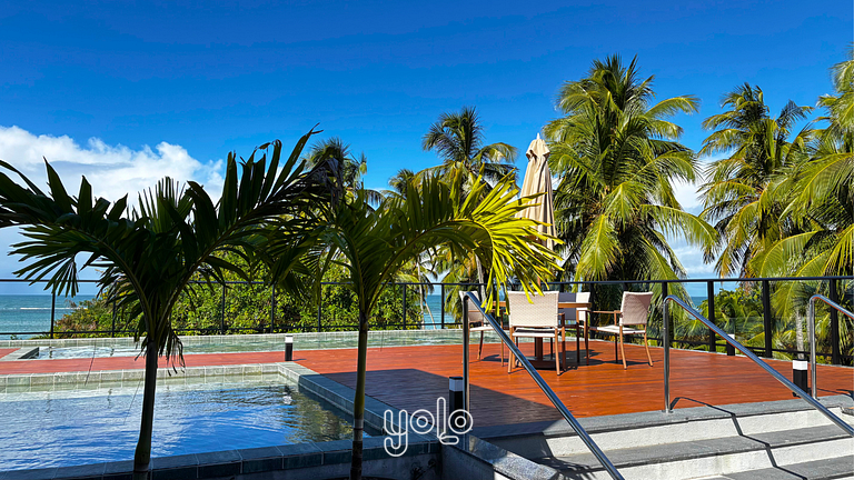 Flat com varanda - Mar de Campas - Tamandaré