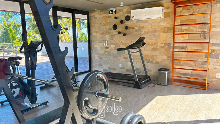 Flat a 100m da praia - mar de Campas em Tamandaré