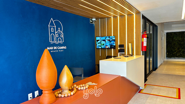 Flat com varanda - Mar de Campas - Tamandaré