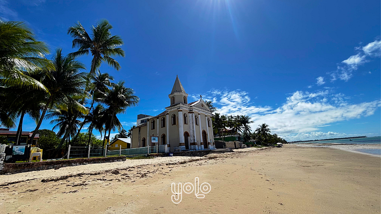 Flat com varanda - Mar de Campas - Tamandaré