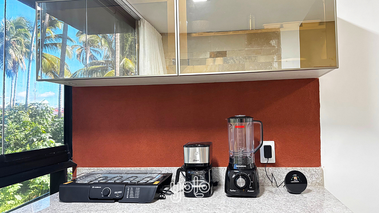 Flat com varanda - Mar de Campas - Tamandaré