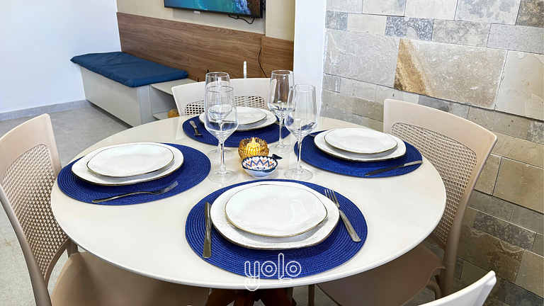 Flat com varanda - Mar de Campas - Tamandaré