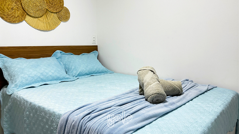 Flat com varanda - Mar de Campas - Tamandaré