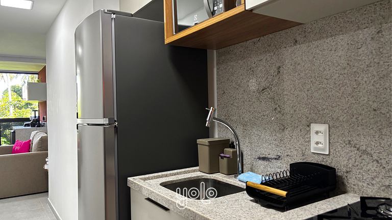 Flat com varanda - Mar de Campas - Tamandaré