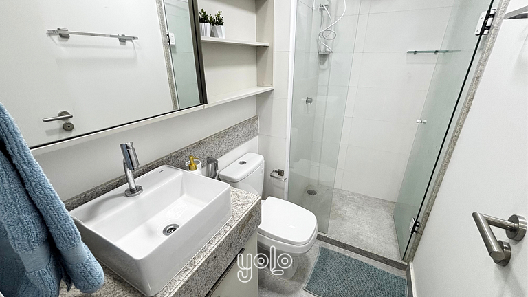 Flat com varanda - Mar de Campas - Tamandaré