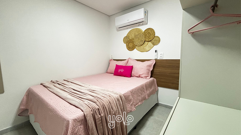 Flat com varanda - Mar de Campas - Tamandaré