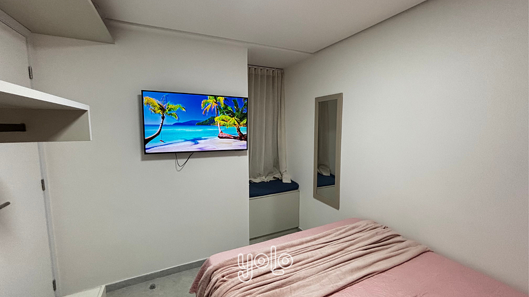 Flat com varanda - Mar de Campas - Tamandaré