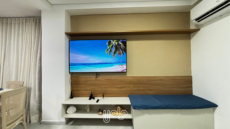 Flat com varanda - Mar de Campas - Tamandaré