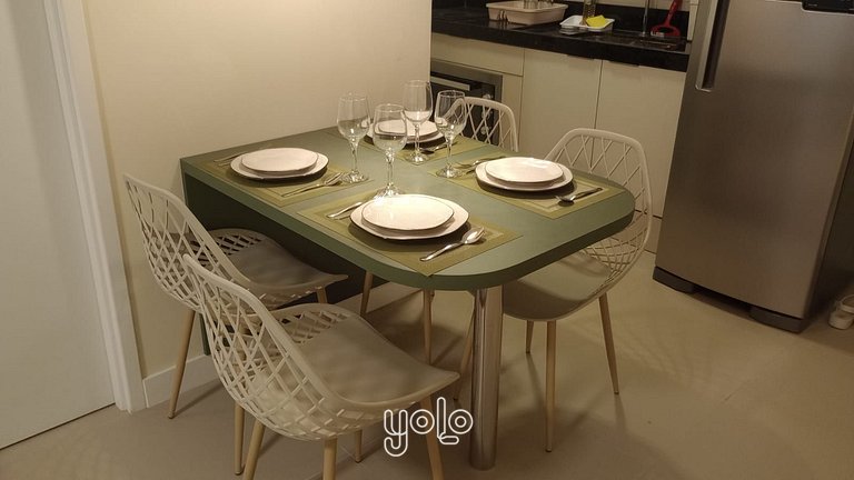 Flat 01 quarto no Parque Shopping em Recife #405