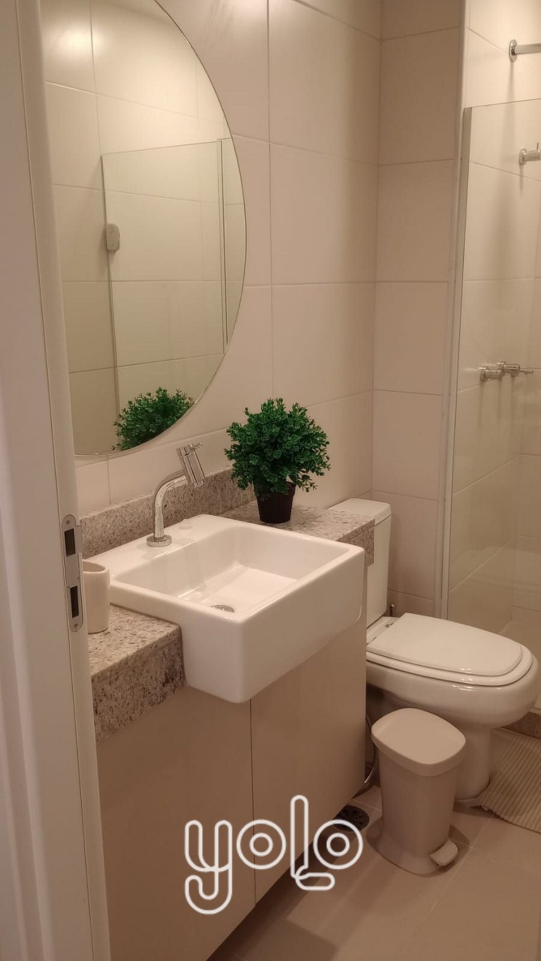 Flat 01 quarto no Parque Shopping em Recife #405