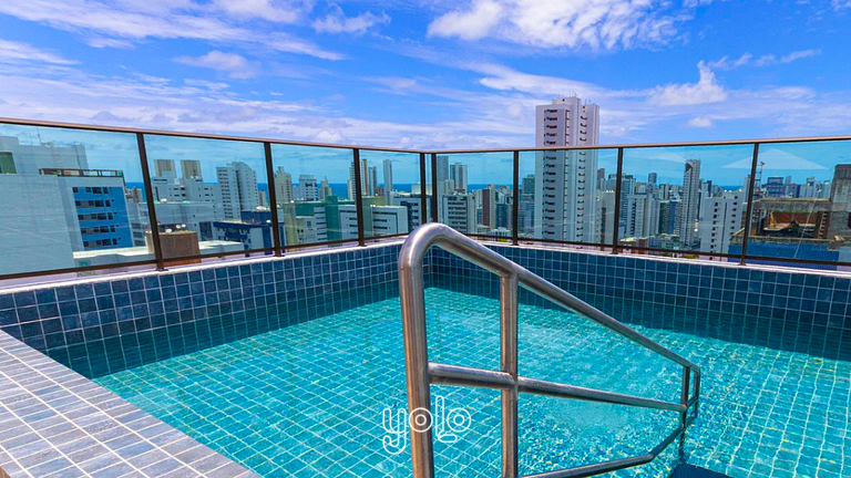 Allure Residence - Studio em Boa Viagem #1004