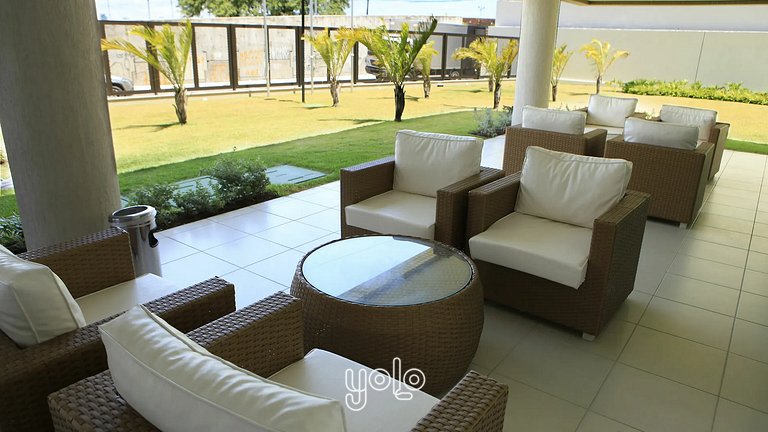 Beach Class Excelsior - Flat 2 quartos no Pina