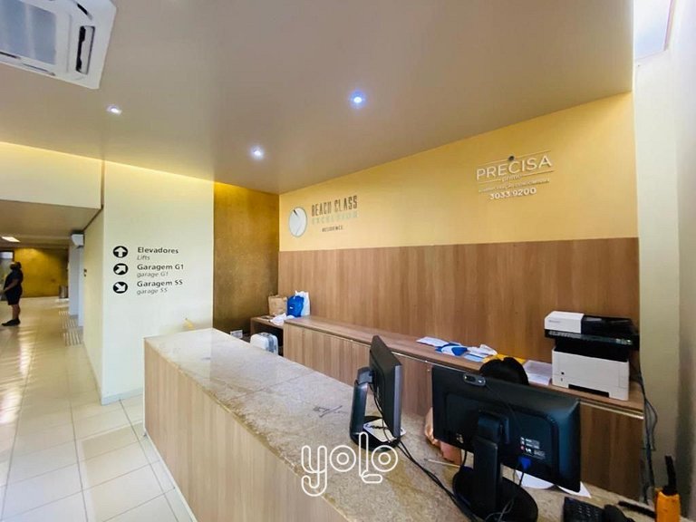 Beach Class Excelsior - Flat 2 quartos no Pina