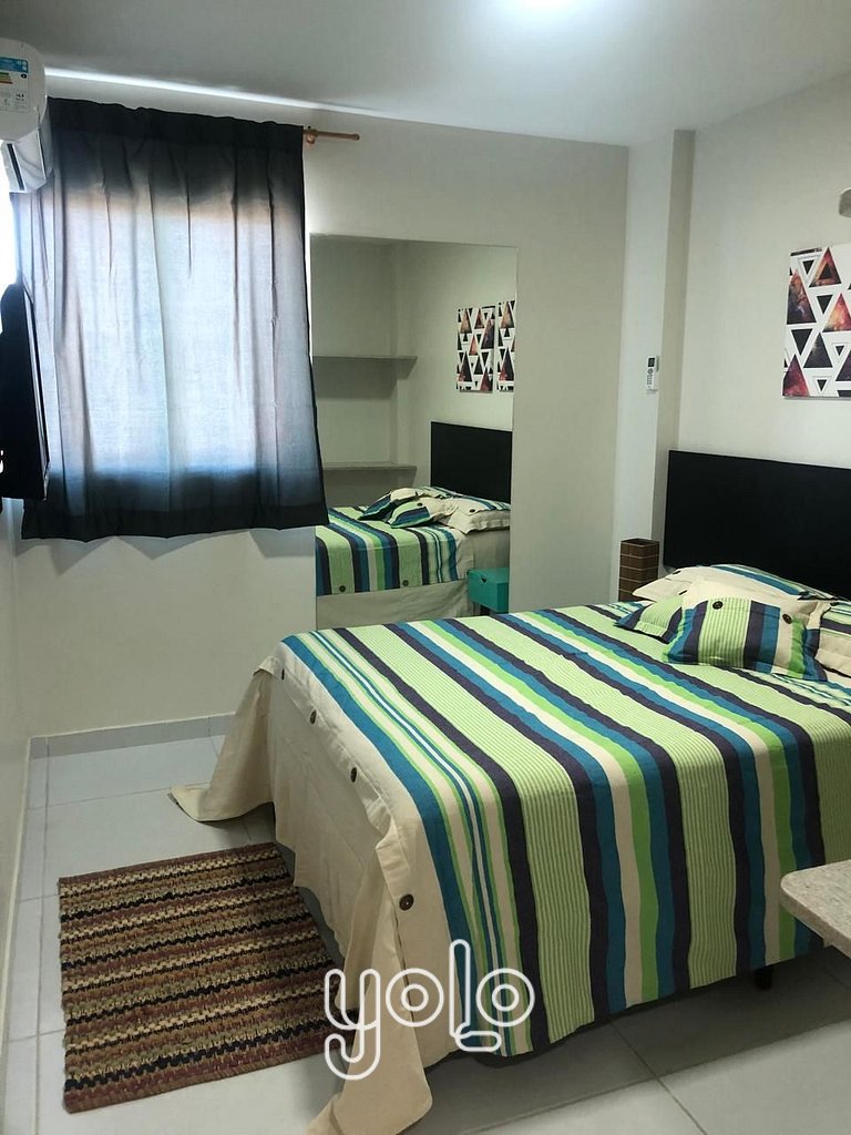 Privê Atalaia - Flat 3 quartos em Tamandaré