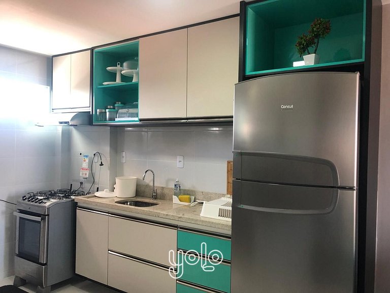 Privê Atalaia - Flat 3 quartos em Tamandaré