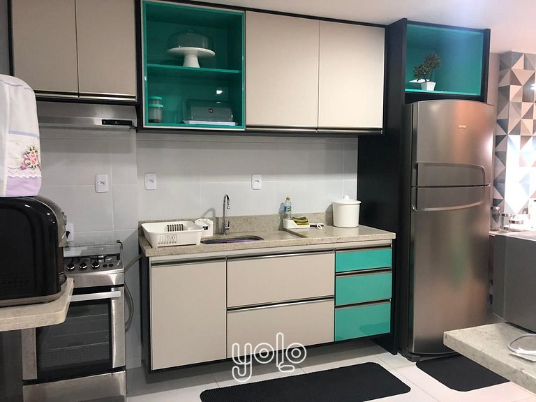 Privê Atalaia - Flat 3 quartos em Tamandaré