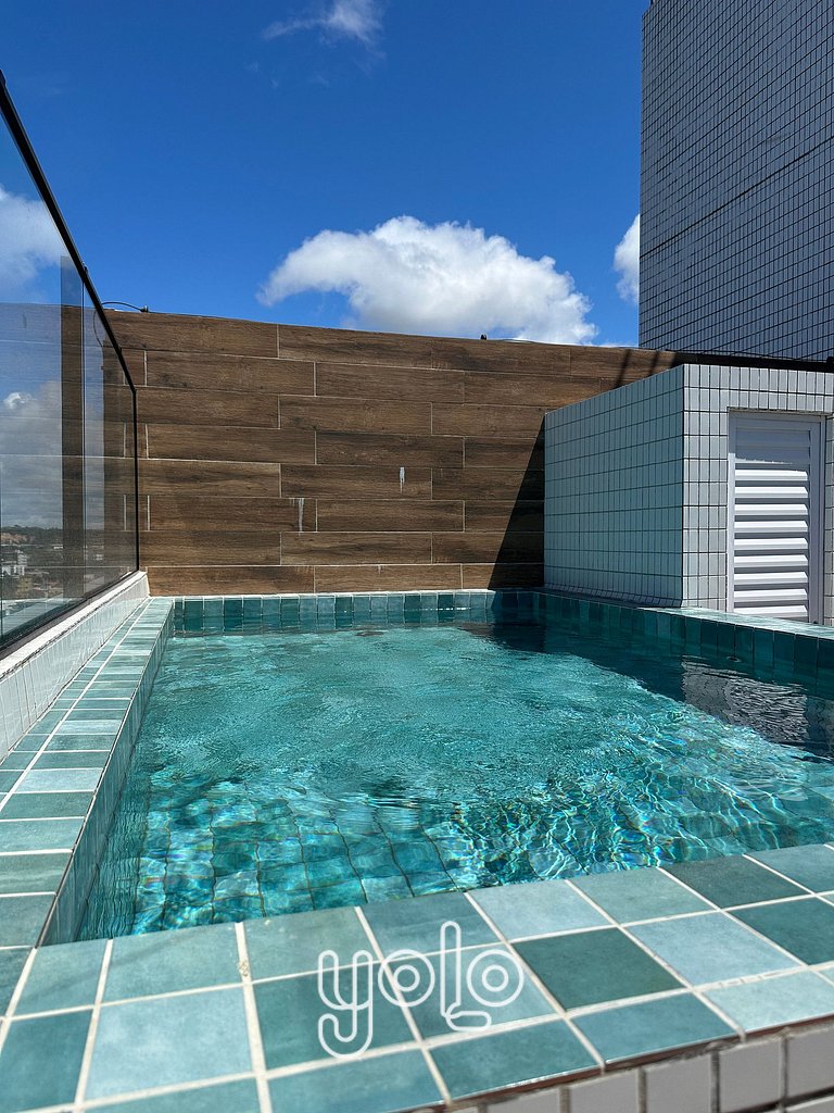 Beach Design Boa Viagem - Flat 1 quarto
