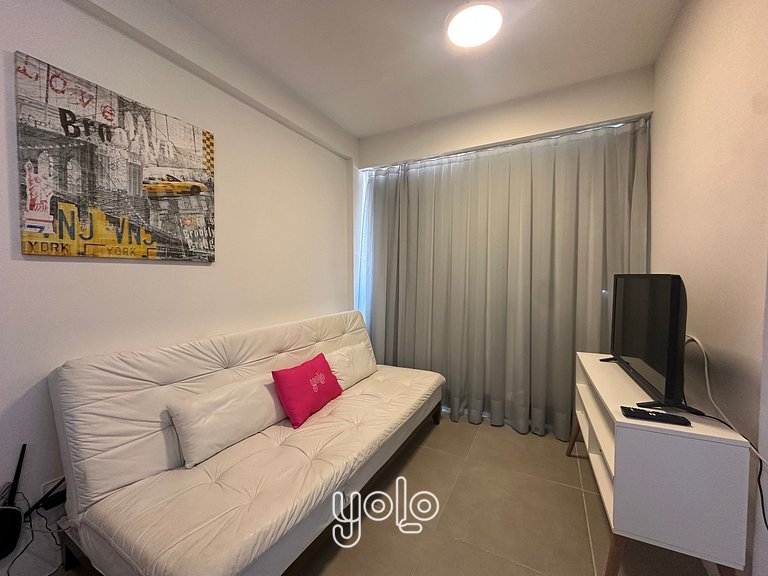 Beach Design Boa Viagem - Flat 1 quarto
