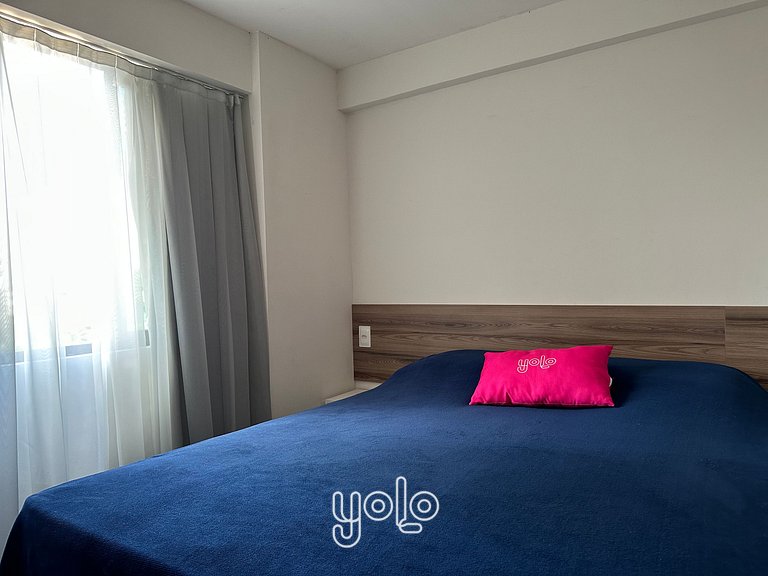 Beach Design Boa Viagem - Flat 1 quarto