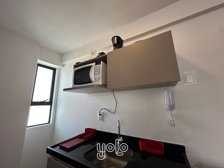 Beach Design Boa Viagem - Flat 1 quarto