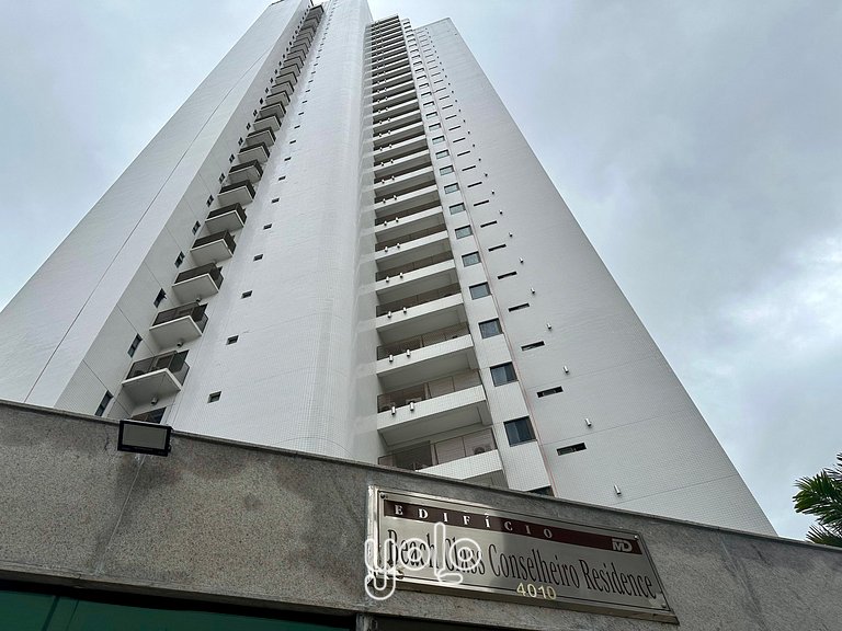 Beach Class Conselheiro - Flats a 100m da praia de Boa Viage