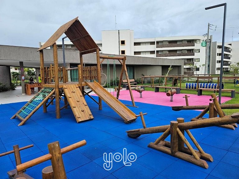 Beach Class Summer - Studio térreo vista piscina