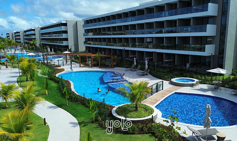 Beach Class Summer Residence - Flat em Porto de Galinhas por