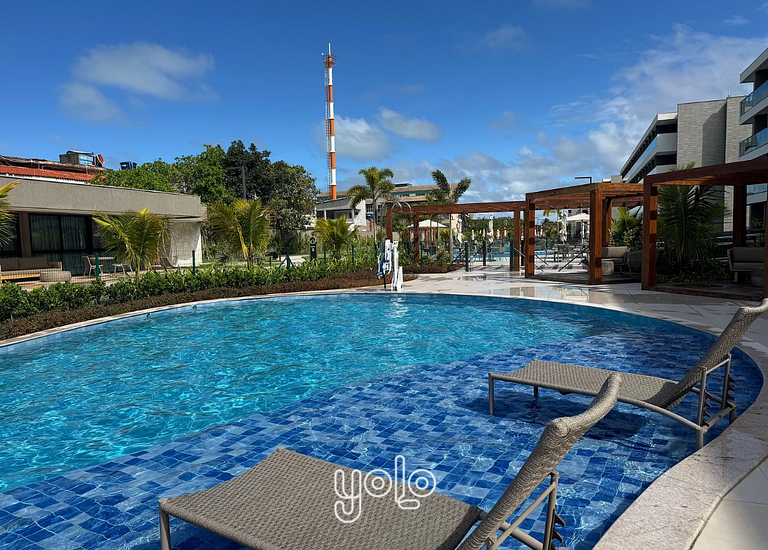 Beach Class Summer Residence - Flat em Porto de Galinhas por