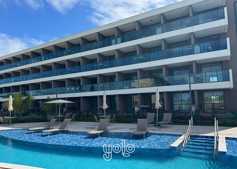 Beach Class Summer Residence - Flat em Porto de Galinhas por
